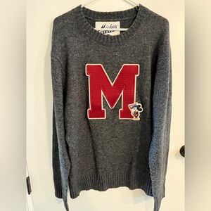 Mens size XL Vintage Disney Mickey State Sweater Big Varsity Embroidered M